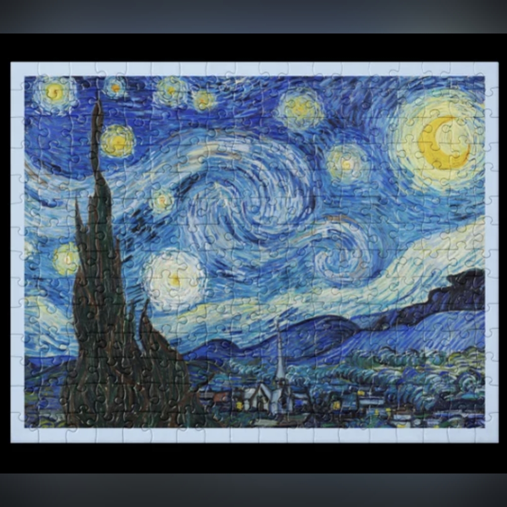 Starry Night Puzzle and Gift Box